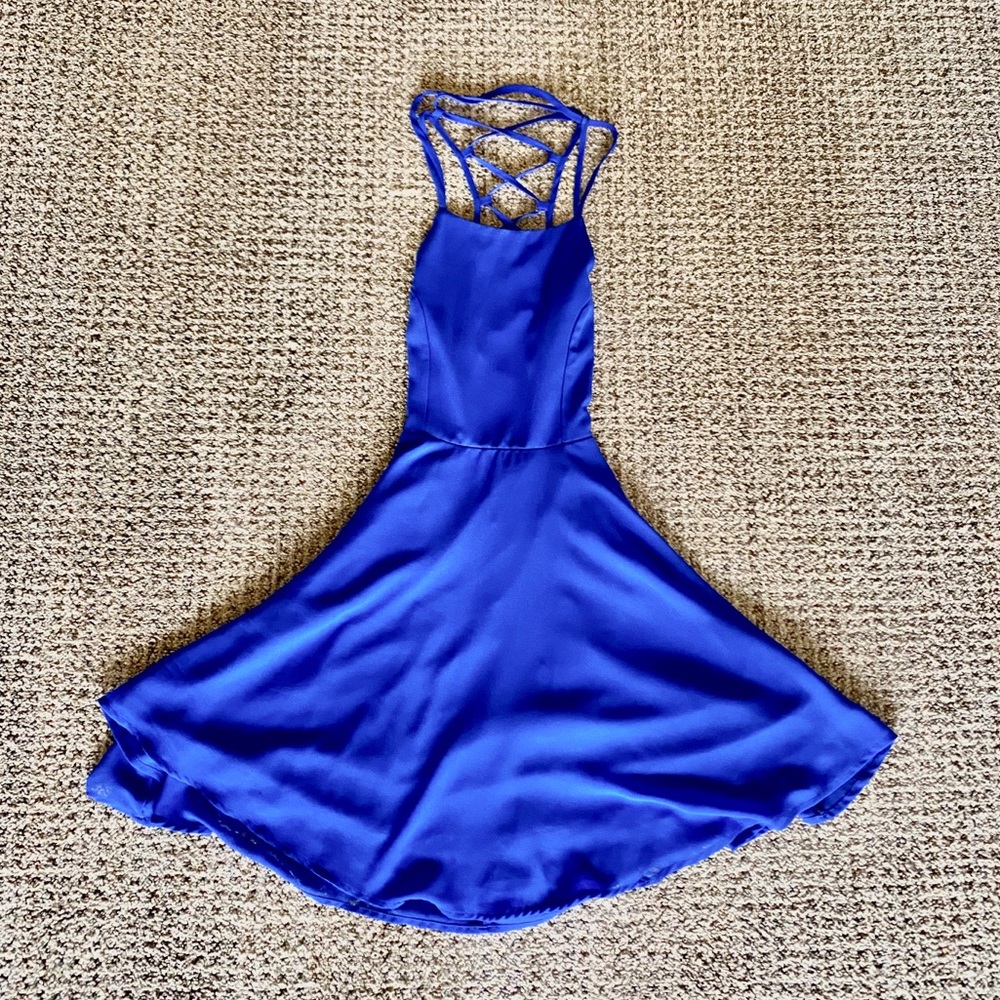 Royal Blue Dress